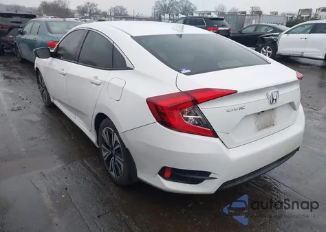 2018 Honda Civic Ex-L из США, поврежденный, VIN JHMFC1F78JX037154